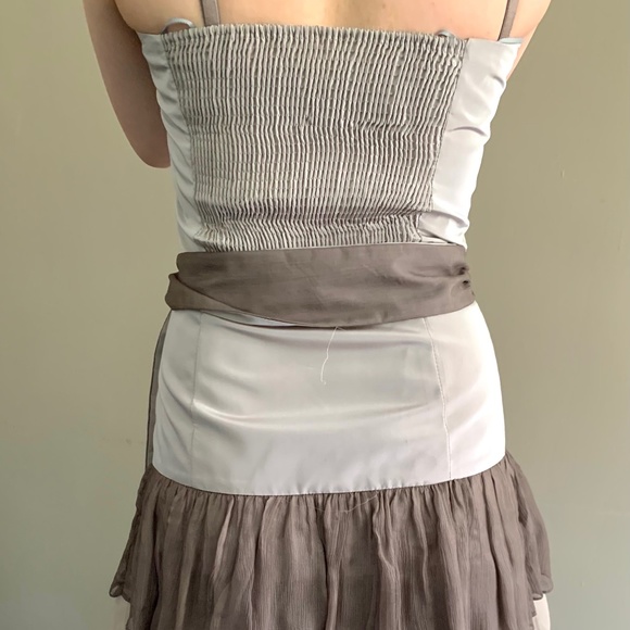 ZARA - Ruffle fit & flare dress - Picture 2 of 9